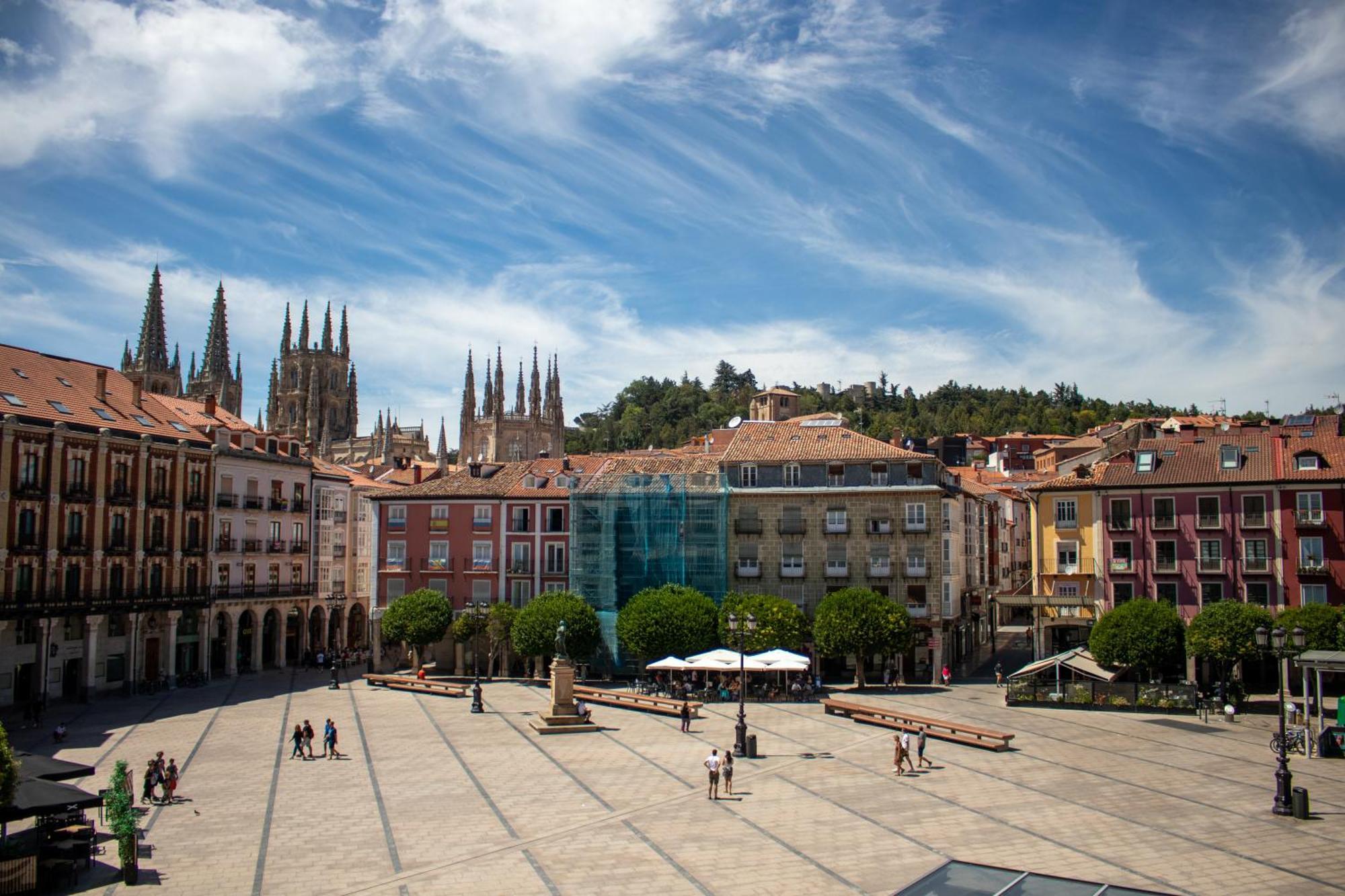 Increible Piso En La Plaza Mayor, Con Garaje Burgo Exterior foto