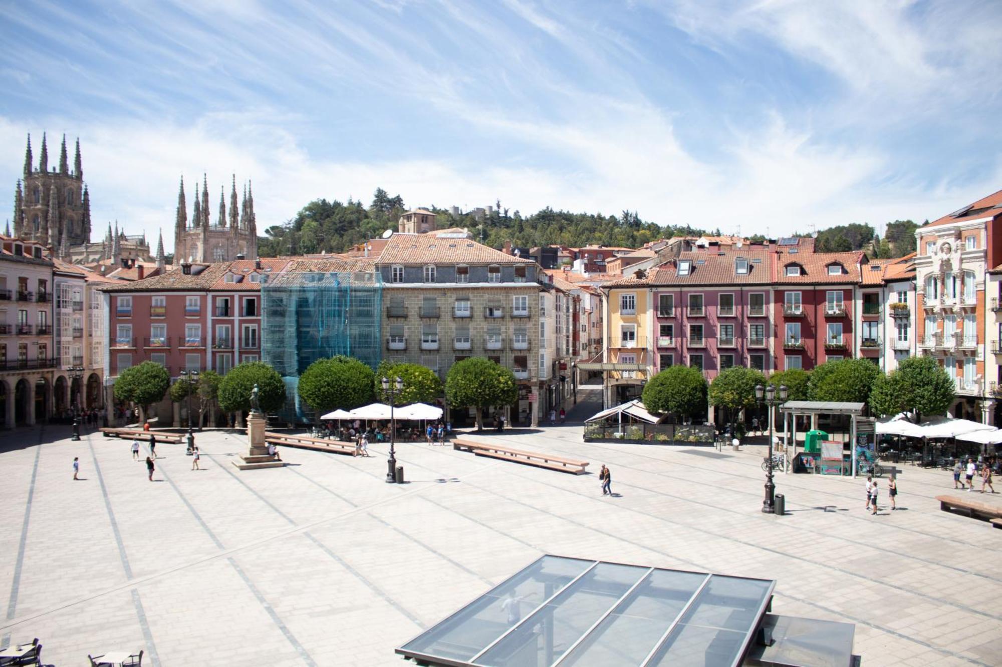 Increible Piso En La Plaza Mayor, Con Garaje Burgo Exterior foto